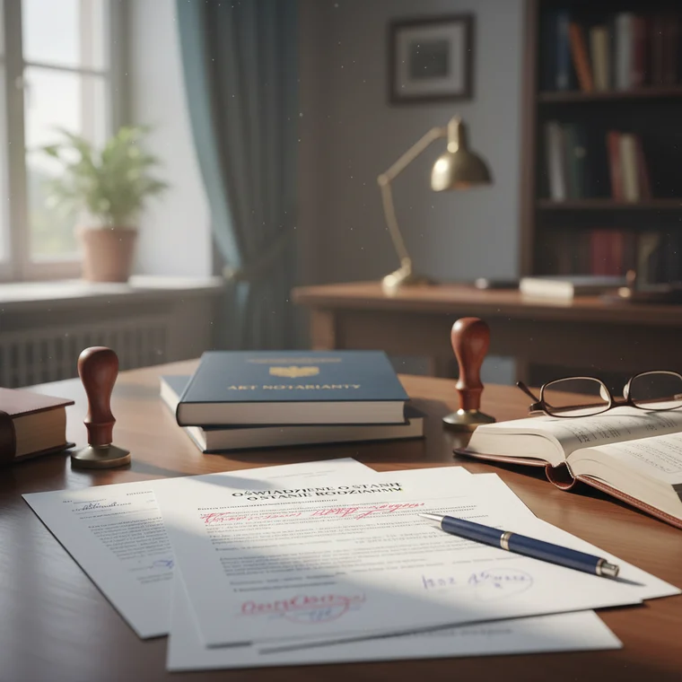 Jak poprawić oświadczenie o stanie rodzinnym przed aktem notarialnym