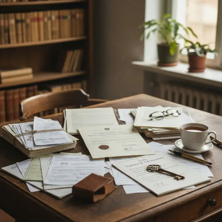 Dokumenty do notariusza po uzyskaniu aktu poświadczenia dziedziczenia mieszkania