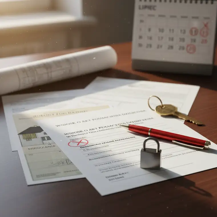 Błędy we wniosku o akt poświadczenia dziedziczenia blokujące sprzedaż mieszkania