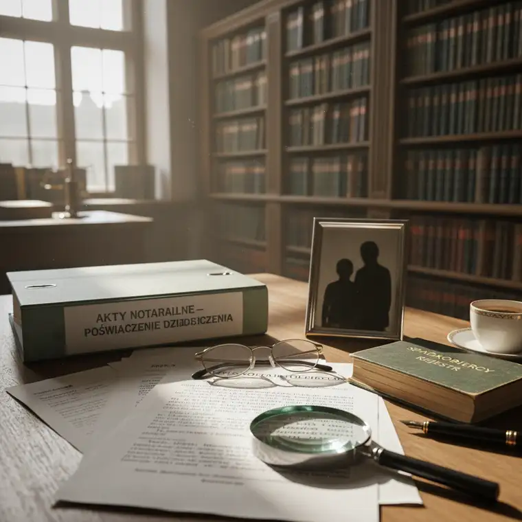 Czy małoletni może być ujęty w akcie poświadczenia dziedziczenia mieszkania
