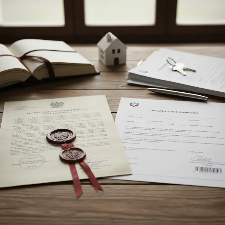 Pełnomocnictwo notarialne a upoważnienie bankowe przy kredycie na mieszkanie